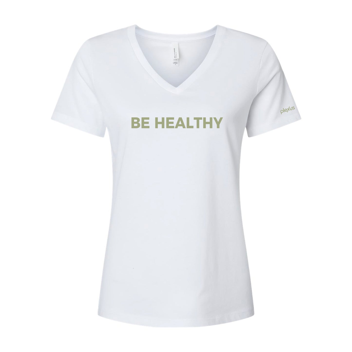 Ladies Be Healthy V-Neck Tee