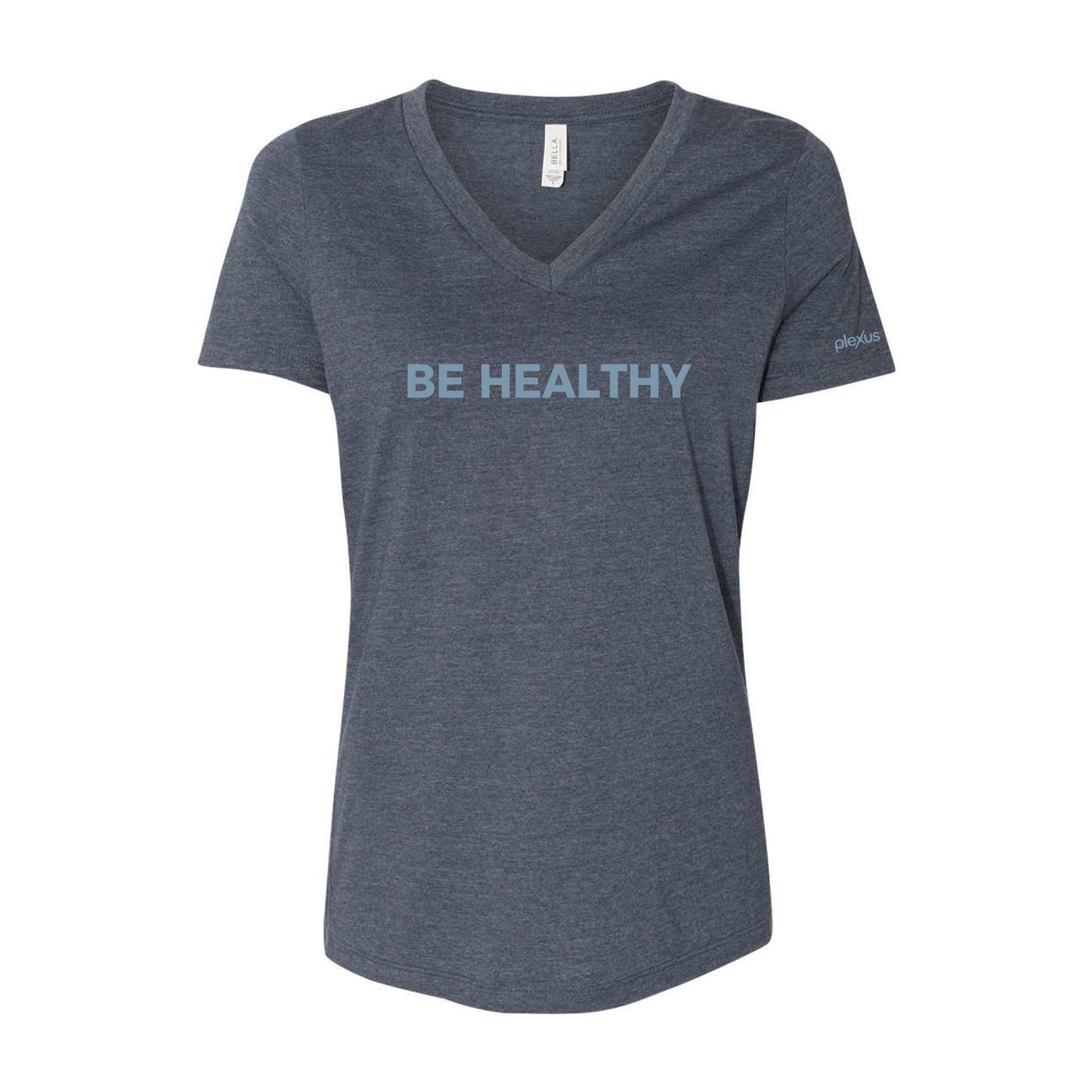 Ladies Be Healthy V-Neck Tee