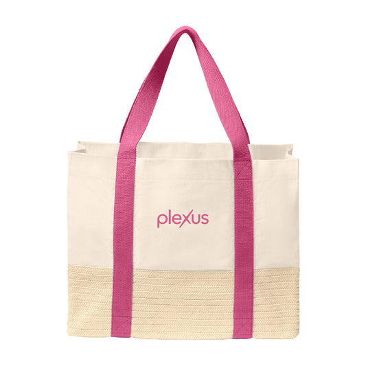 Plexus® Straw  Market Tote
