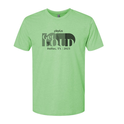 Plexus® Get Loud Grayscale Convention Tee