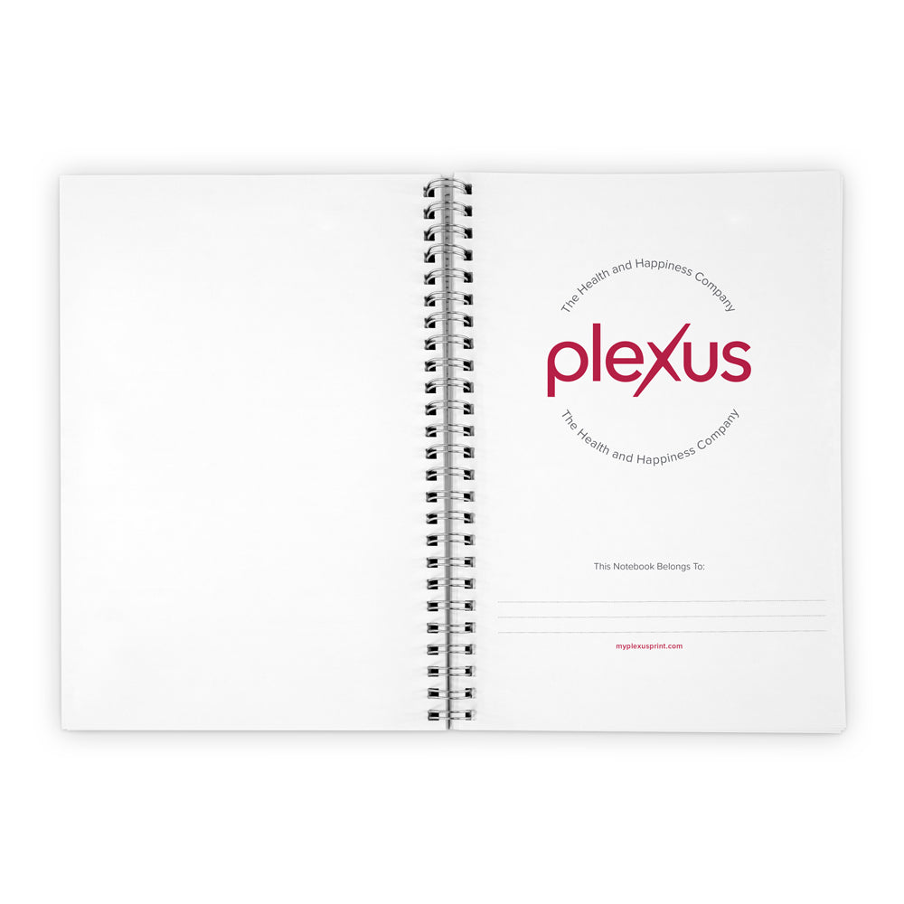 Plexus® "Heath and Happiness Company" Marble Notebook